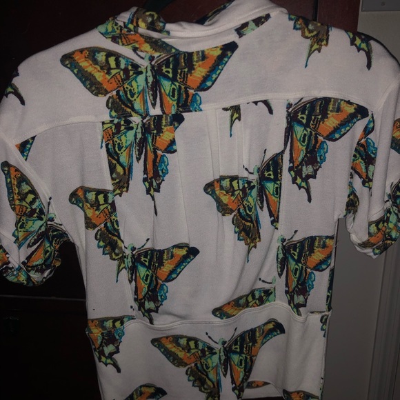 Free people write & butterfly top - Picture 2 of 2